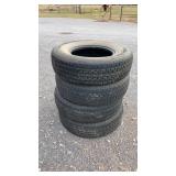 4-ST235/80R16 trailer tires, 10PR