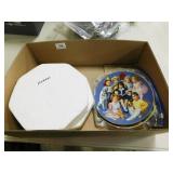 2- HUMMEL PLATES, 1- DANBURY MINT, 1-KNOWLES