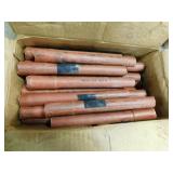 BOX OF 10 MINUTE RED FLARES APPROX 24