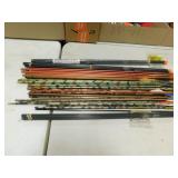 ARROWS - NEW SOME WITH NOKS, FLETCHING BAD