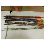 ARROWS - APPROX 29 ALL WITH TIPS AND NOKS