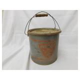 Vintage Falls City Minnow Bucket