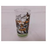 Vintage Davy Crockett Glass