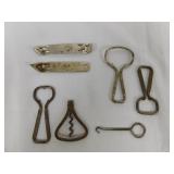 Vintage Coca-Cola and Beer Branded Bottle Openers