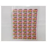 Elvis Stamp Sheet