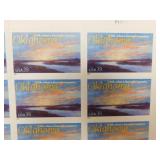 Oklahoma USA .39 Stamp Sheet