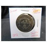 1892 Auid Afrik. Republic 2 Shilling Coin Silver