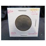 1950 Somalia, 1 Somalo Coin - Silver