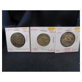 3 Austrian Coins- Silver