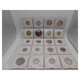 20 Assorted Foreign Coins- see pics for details