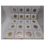 20 Assorted Foreign Coins- see pics for details
