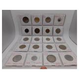20 Assorted Foreign Coins- see pics for details