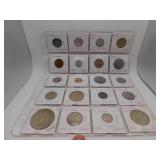 20 Assorted Foreign Coins- see pics for details