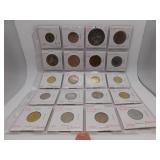 20 Assorted Foreign Coins- see pics for details