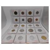 20 Assorted Foreign Coins- see pics for details