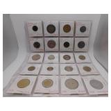20 Assorted Foreign Coins- see pics for details