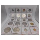 20 Assorted Foreign Coins- see pics for details