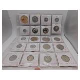 20 Assorted Foreign Coins- see pics for details