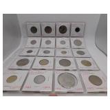20 Assorted Foreign Coins- see pics for details