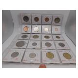 20 Assorted Foreign Coins- see pics for details
