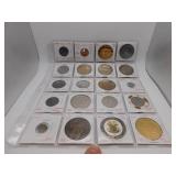 20 Assorted Collectible Tokens see pics for detail