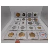 20 Assorted Collectible Tokens see pics for detail