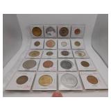 20 Assorted Collectible Tokens see pics for detail