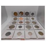 20 Assorted Collectible Tokens see pics for detail