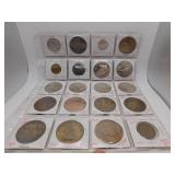 20 Assorted Collectible Tokens see pics for detail