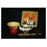 Ceramic dishes/servingware; Platter/bowl chipped