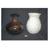 Large Vases (2) 11.5" tall