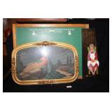 Doublesided Chalkboard 25"x20"; Jesus 22"x14.5"