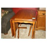 Drop Leave Wooden table with 2 leaves