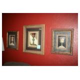 Wall Pictures (3); Prints of vases