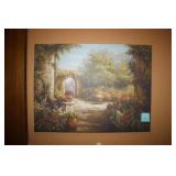 Wall Hanging-Canvas; Garden Image Florals