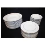 "Style House" Brocade Dessert Plates and Bowls