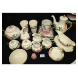 Desert Rose Franciscan Dishes; Some chips(see pics