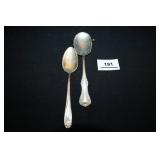 Silverware-Spoons (2);1847 Rogers Bros.,stamp "IS"