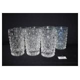 American Fostoria Drinking Glasses (7); 5.5" tall