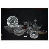 Tiara Glassware; Various other patterns; Vinegar