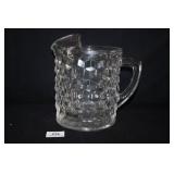 AmericanFostoria Pitcher8.5" tall;No Visible