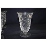 American Fostoria Drinking Glasses (10)