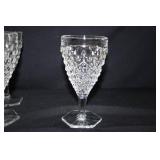 American Fostoria Wine Goblets (11)