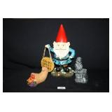 "Wolf Original" Eskimo Soapstone figure; Gnome