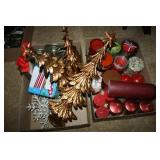 ChristmasCandlesticks & Candles;Various sizesetc..