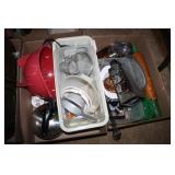 Teapot, Strainer; Kitchen items; Rolling Pin