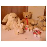Teddy Bears-3-Jointed; Rabbits-2;