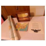 Rand McNally World Map; United States Map;