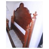Full Size Wooden Headboard & Footboard;