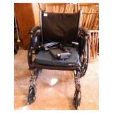 McKesson Wheelchair w/ Padded Seat Cushion;